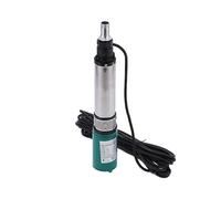 Generic Bomba de Agua Solar CC Bomba Sumergible de Pozo Profundo para Riego Agrícola 24 V Acero Inoxidable 78 X 490 Mm