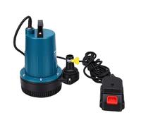 Generic Bomba de Sumidero Portátil Alimentada por Batería, Tiempo de Funcionamiento de 1H para, Conector de Manguera, Bomba de Transferencia de Agua Alimentada por Batería de 2,0Ah (Enchufe de la UE)