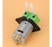 Generic Bomba Dosificadora de 12 V para Aplicaciones Peristálticas de Bricolaje en Acuarios y Análisis de Laboratorio (2 * 4 verde)