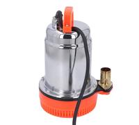 Generic Bomba Sumergible de CC con Energía Solar, Bomba de Refuerzo de Pozo Confiable de 180W para Jardines y Estanques, Salida de 1 Pulgada