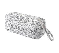 Generic Bonita funda de almacenamiento portátil con asa y cremallera, bolsa de almacenamiento portátil de gran capacidad para secador de pelo Airwrap Shark Flexstyle, negro y blanco, 13.78x5.51x5.91