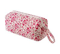 Generic Bonita funda de almacenamiento portátil con asa y cremallera, bolsa de almacenamiento portátil de gran capacidad para secador de pelo Airwrap Shark Flexstyle, blanco y rojo, 13.78x5.51x5.91
