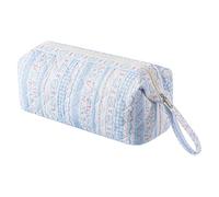 Generic Bonita funda de almacenamiento portátil con asa y cremallera, bolsa de almacenamiento portátil de gran capacidad para secador de pelo Airwrap Shark Flexstyle, Blue, 13.78x5.51x5.91(inch