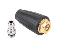 Generic Boquilla Giratoria para Lavadora a Presión, Duradera, 4000 PSI, 4,0 GPM, Puntas de Pulverización Turbo para Suciedad Severa, Boquilla de Lavadora Eléctrica para Limpieza Intensiva