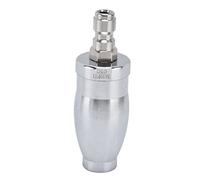 Generic Boquilla Turbo Boquilla Giratoria de 3600PSI Piezas de Lavadora de Alta Presión de Acero Inoxidable 304 para Eliminación de óxido y Equipos de Construcción