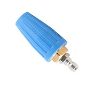 Generic Boquilla Turbo de 1/4" Accesorio de Lavadora de Alta Presión de 3000 PSI para una Limpieza Eficiente de Asfalto, Concreto y Patios - Construcción de Latón y Acero Inoxidable (040)