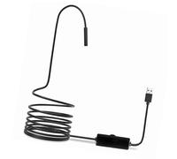 Generic Borescope, Cámara de Inspección con 8 Luces Ajustables IP67 USB USB Endoscopio de Alcantarillado de Borescope (5m alambre blando)