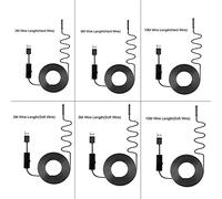 Generic Borescope, Cámara de Inspección con 8 Luces Ajustables IP67 USB USB Endoscopio de Alcantarillado de Borescope (5 m de alambre duro)