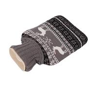 Generic Botella de Agua Caliente de Goma, Funda de Cintura Cálida, Bolsa de Punto para Calambres Menstruales, Actividades Al Aire Libre en Invierno, Material Grueso (Tipo 2)