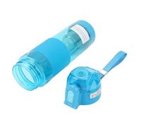 Generic Botella de Agua de Hidrógeno a Prueba de Fugas 304 Filtro Alcalino de Acero Inoxidable para el Bienestar y Vitalidad para el Ejercicio (cielo azul)