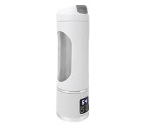 Generic Botella de la Licuadora, Mini Licuadora Personal con una Taza Portátil de Expulsión 450 Ml USB Potente Potente Mezcla de Rendimiento de Rendimiento de Viajes Eléctricos para la Oficina de