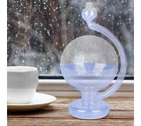 Generic Botella de Pronóstico del Tiempo Azul, Barómetro de Cristal Elegante para Decoración del Hogar y Predicción Meteorológica Precisa, 5,9 Pulgadas