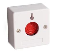 Generic Botón de Emergencia, Interruptor de Pánico contra Incendios Duradero para de Seguridad del Hogar, Botón Integrado de 5,2 "X 5,2" X,7 Cm para Puertas de Seguridad