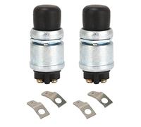 Generic Botón de Interruptor de Bocina de Coche Club, Repuesto Duradero de 12V para Modelos EZGO 1993-2022, 2 uds.