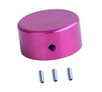 Generic Botón de pedal de metal de guitarra Capa de uñas Foot Foot Facil para instalar Pedales de pedal Pido de pedal Piezas de guitarra Piezas para pedales, PÚrpura