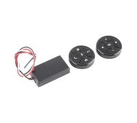 Generic Botones de Control de Precisión en el Volante para Audio del Automóvil y Contestación Telefónica, Inalámbricos y Fáciles de Instalar (10 Botones)