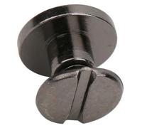 Generic Bricolaje Latón Studs Remaches Tornillos para Cuero Craft Fastener 50 Juegos 6.5mm Sujetadores Decorativos para Bolsos Zapatos Sombreros Dorado Plata Bronce Color Pistola (cobre 3)