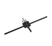 Generic Broca Cortadora de Sierra Circular, Perforadora Tipo Avión, Ajustable, 30-300mm, para Proyectos de Carpintería
