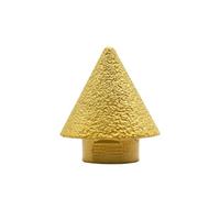 Generic Broca de Fresado de Bisel Redondo con Chaflán de Grano de Diamante, Broca para Agrandar Orificios Precisos para Pulir Piedra, para Taladros Manuales y Amoladoras Angulares (de chaflán