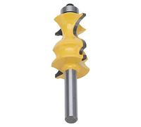Generic Broca para Enrutador de Carcasa, Acero Al Carbono Duradero para Carpintería de Precisión, Vástago de 8 Mm, Tamaño de Hoja de 28 Mm