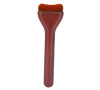 Generic Brocha de Maquillaje con Forma de Lengua, Corrector de Base Líquida Plana Ultrafina, Brocha de Base Plana Ancha y Portátil para una Aplicación sin Costuras, Herramienta de Maquillaje Liviana