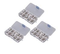 Generic Broche para Camisa de Mujer, Alfileres con Forma de Margarita Blanca, Sujetadores Desmontables sin Costuras, 150 Uds para Diversas Actividades de Costura