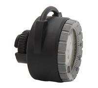 Generic Brújula de Buceo Magnética Luminosa para Buceadores, ABS Impermeable de 50 M de Profundidad con Abrazadera de Tubo de Respiración para una Navegación Confiable (Gray)