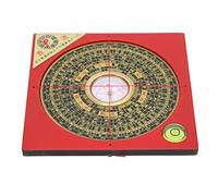 Generic Brújula de Plástico de Metal Feng Shui Chino Luo Pan para Estudio de Presagios Geománticos y Exorcismo de Espíritus Malignos con Escala Clara Regalo de Precisión para la F