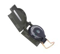 Generic Brújula de Senderismo Diseño Compacto Duradero para Aventuras Al Aire Libre Brújula Militar de Bolsillo de Aleación de Aluminio para Acampar, Caminar, Aventuras