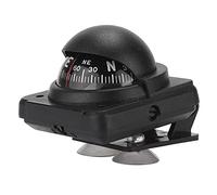 Generic Brújula Magnética de Navegación con Diseño Plegable Ajustable para Coche Barco RV, Bola Guía de Dirección de Alta Precisión para Conductores, Material Acrílico ABS para Actividades Al Aire