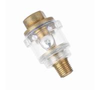 Generic BSP de 1/4" Apto para Mini Engrasador en Línea, Lubricador Automático Compacto para Herramientas Neumáticas, Aleación de Zinc, Dorado, 1 Unidad