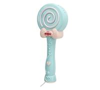 Generic Bubble Blower Lollipop Style Electric Bubble Wand para Niños, Luces y Música, Premios de Fiesta, Plástico (#2)