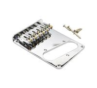 Generic - Caballete de guitarra eléctrica de cola rígida fija para instrumentos musicales de 6 cuerdas