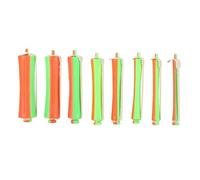 Generic Cabello Permelas, Varillas Rizadas Rodillos de Cabello Ola de Abdominales Anti Antis Rizadores de con Clips de Rizadores de para Salón y Peluquería para el Hogar