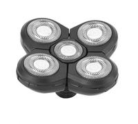 Generic Cabezal de Afeitadora Eléctrica, Repuesto de Cuchilla de Fácil Instalación, Material Respetuoso con la Piel para Hombres (5 cuchillas de repuesto)