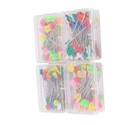 Generic Cabezal de Botón de Flores 300 Piezas Pins de Bownot, Herramienta de Acolchado, Agujas, Máquina de Coser para Coser (A)