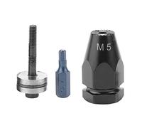 Generic Cabezal de Pistola de Ajuste Neumático M6 M8 M10, Duradero para Piezas de Remachadora, Vástago Hexagonal para Bricolaje (#1)