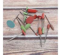 Generic Cabezal de Pulido, Joyería Pulido para Pulir la Cabeza de Rectificador de 17 Piezas de Juego de Joyería para Hacer Herramientas de Accesorios