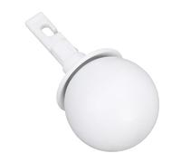 Generic Cabezal giratorio de repuesto con punta de bola rodante, accesorio para caminar, bastón blanco, material ABS ligero, fácil de instalar para superficies irregulares, caminos artificiales