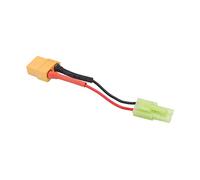 Generic Cable Adaptador de Conector Macho XT60 para Enchufe, Duradero, 6cm de Longitud, Tamaño Mini para Modelos de Barco, Avión y Coche RC