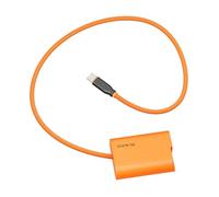 Generic Cable Adaptador de Corriente PD-BLK22 para GH5M2 GH6 - Cable Adaptador de Corriente PD Tipo C con Conversión de Voltaje Incorporada - Imágenes Ininterrumpidas para Creadores - 1,5 Oz