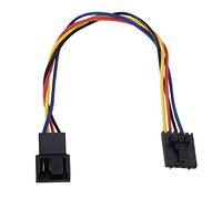 Generic Cable Adaptador Dedicado de 5 Pines a 4 Pines para Ventiladores, Convertidor de Control de Temperatura PWM para Ventiladores Silenciosos, Adecuado para Dedicados