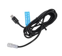 Generic Cable de Alimentación para Cámara de Cine USB C Protocolo PD Compatible con Luz Indicadora de Alimentación BMPCC Diseño de Seguridad Estricto para Equipos 200 Cm de Longitud