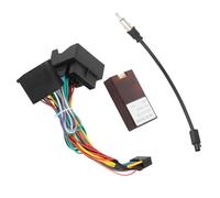 Generic Cable de Alimentación para Coche, Adaptador de Arnés de Cableado de Audio con Caja Canbus, Kit de Cables Estéreo de Alta Precisión para F30/F10/X5/E46/E39/E53