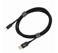 Generic Cable de Carga Rápida Tipo C, Cargador PD Duradero de 135W para Legion Y7000P, Aleación de Aluminio de 78,7 Pulgadas para Oficina y Hogar