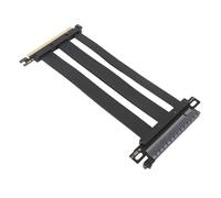 Generic Cable de Elevador GPU PCIe 4.0 X16 con Fácil Instalación, Durabilidad Mejorada para Espacios ITX Compactos, Aplicaciones de IA, ABS, Negro (30 centimetros)