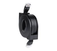 Generic Cable de Red LAN CAT6 RJ45 Retráctil Ajustable - Cable de Transferencia de Datos Rápido y Duradero para Conexión de Computadora a Enrutador - Se Adapta para Uso en la Oficina en el Hogar (2m)