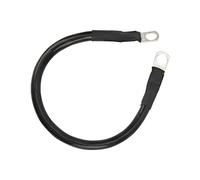 Generic Cable de Tierra de Alta Dureza Flexible para Inversor de BateríA Negro 11,8 Pulgadas 4 AWG 25 mm² 150 A, Cable de Tierra para Vehículos Eléctricos