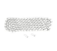 Generic Cadena de 12 Velocidades Cadena de Bicicleta de Montaña de Acero Al Carbono de 126 Eslabones de Larga Duración para Usuarios de /, Plateada