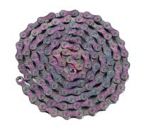 Generic Cadena de 6 7 8 Velocidades Cadena de Bicicleta Colorida Sensible a la Oxidación con Alto Rendimiento Resistente a Impactos para Bicicletas de Montaña de Carretera Acero Al Carbono